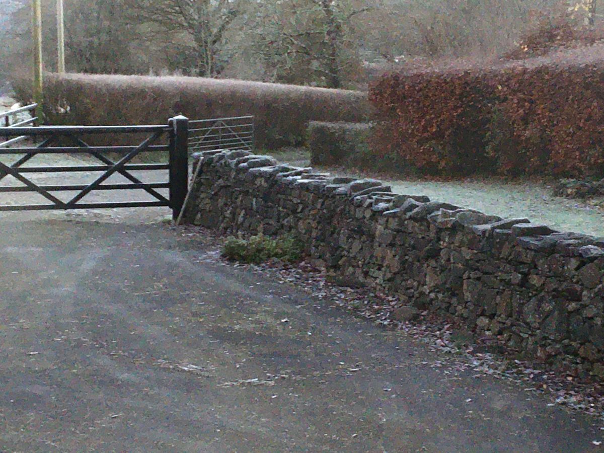 A Cold Day - Perfect for some Tidying Up